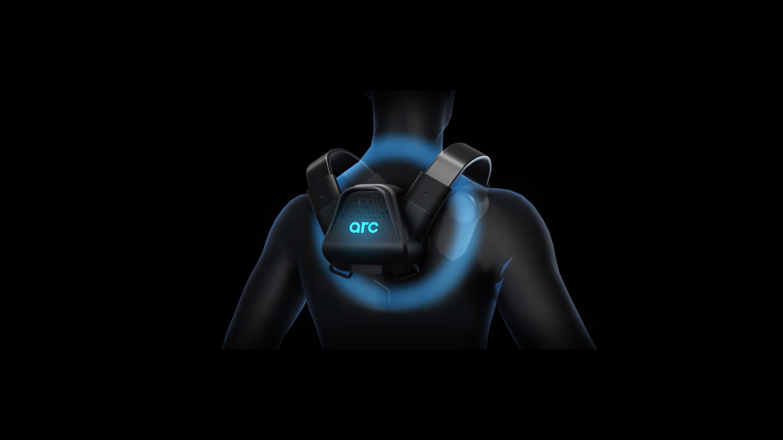 Arc X Cooler on the back of a mannequin